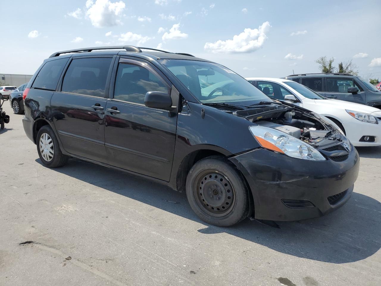 2010 Toyota Sienna Ce Black vin: 5TDKK4CC1AS328882