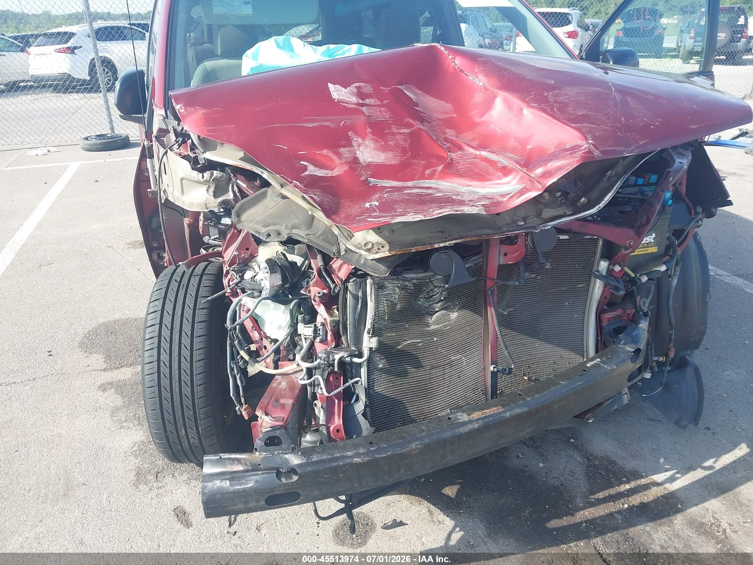 2010 Toyota Sienna Le Red vin: 5TDKK4CC2AS323836