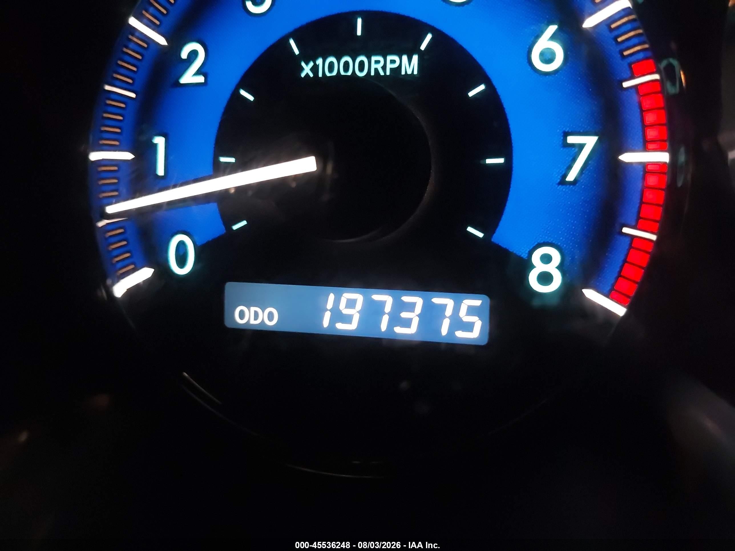 2010 Toyota Sienna Le Blue vin: 5TDKK4CC4AS338953