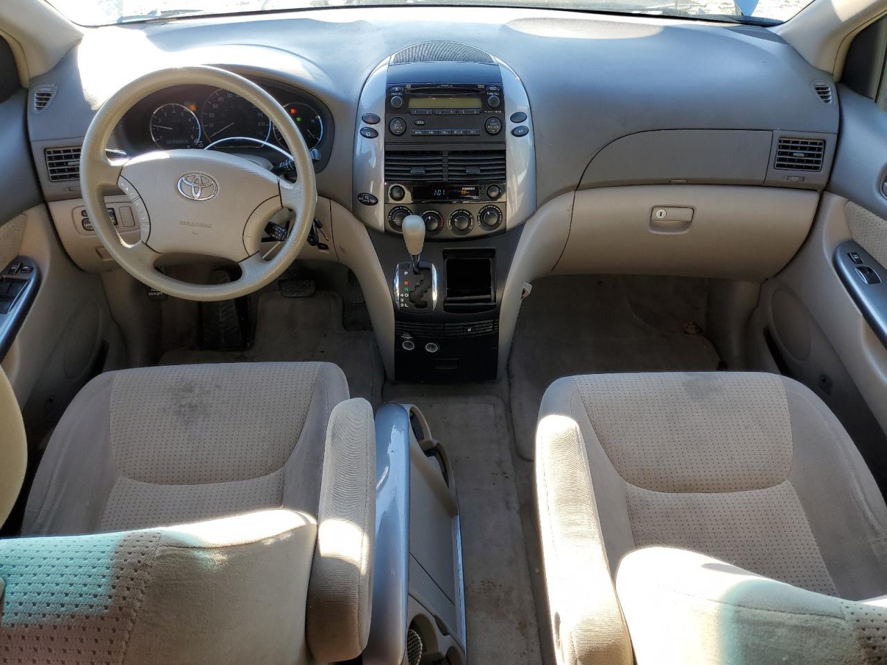2010 Toyota Sienna Ce Blue vin: 5TDKK4CC6AS311365