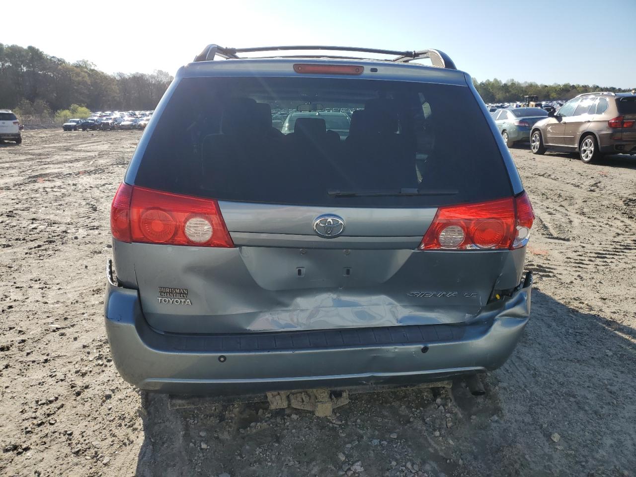 2010 Toyota Sienna Ce Blue vin: 5TDKK4CC6AS311365