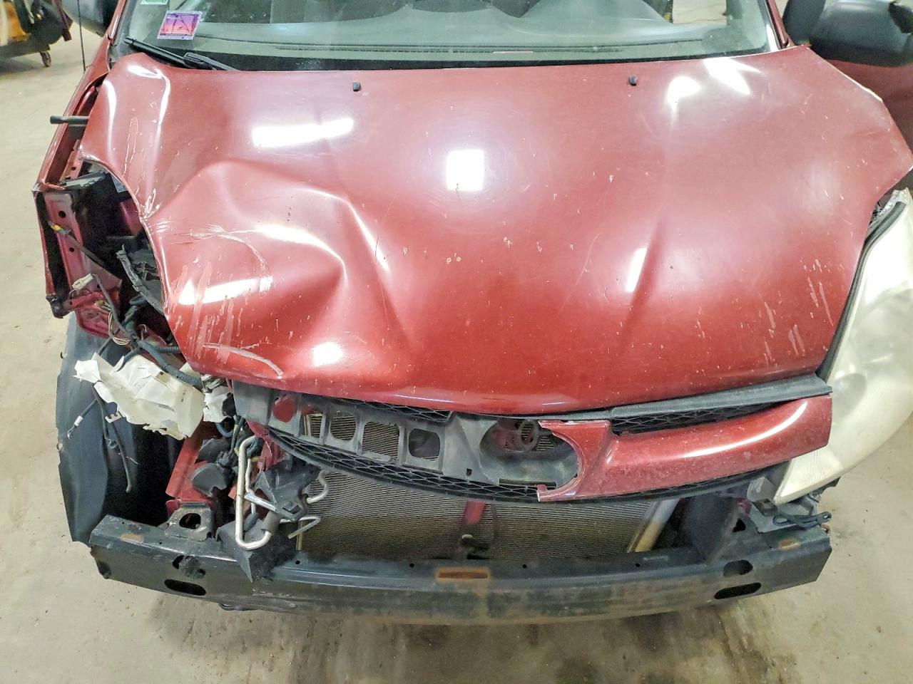 2010 Toyota Sienna Ce 7-passenger Red vin: 5TDKK4CC6AS314248