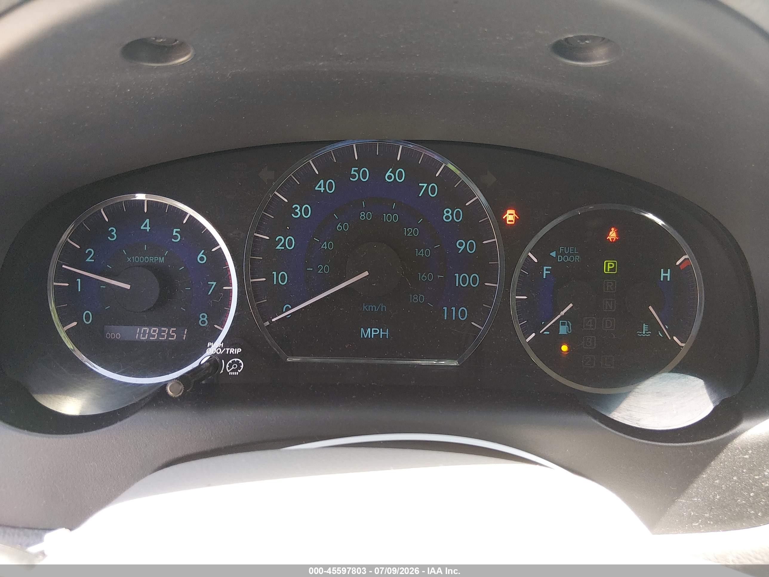 2010 Toyota Sienna Le Green vin: 5TDKK4CC7AS314677