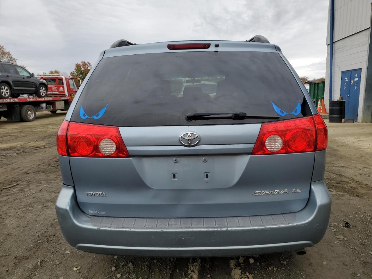 2010 Toyota Sienna Ce Blue vin: 5TDKK4CC8AS322030