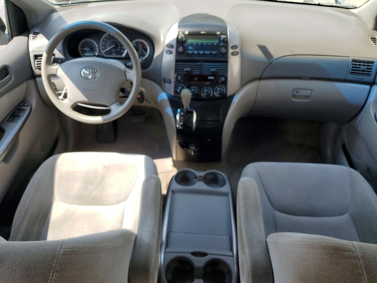 2010 Toyota Sienna Ce 7-passenger Blue vin: 5TDKK4CC9AS294674