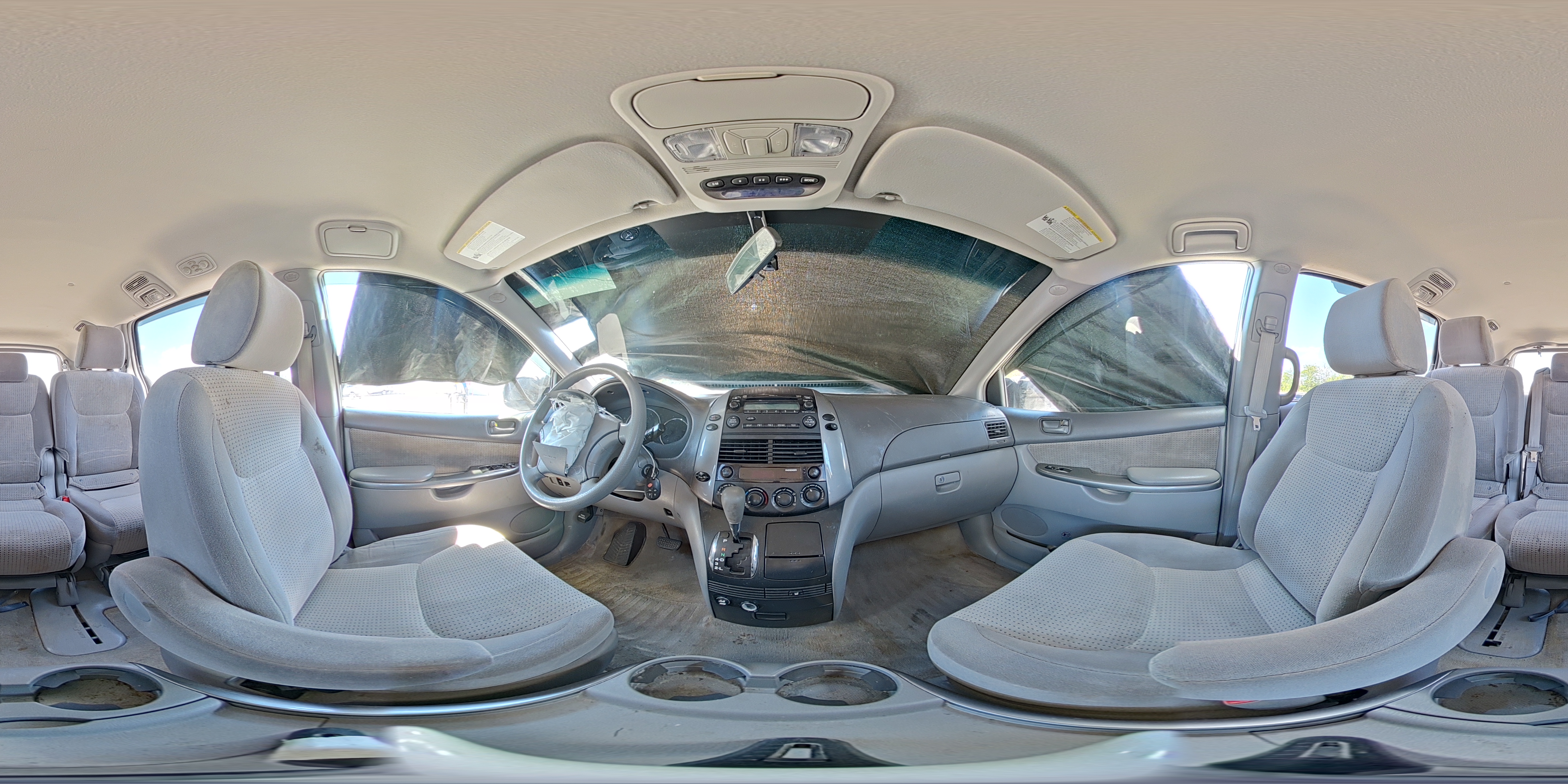 2010 Toyota Sienna Le 8-passenger Blue vin: 5TDKK4CC9AS305429