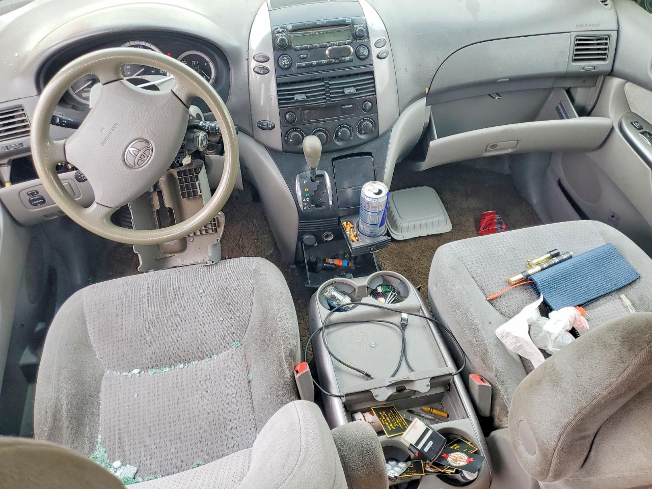 2010 Toyota Sienna Ce 8-passenger Серебряный vin: 5TDKK4CCXAS316553