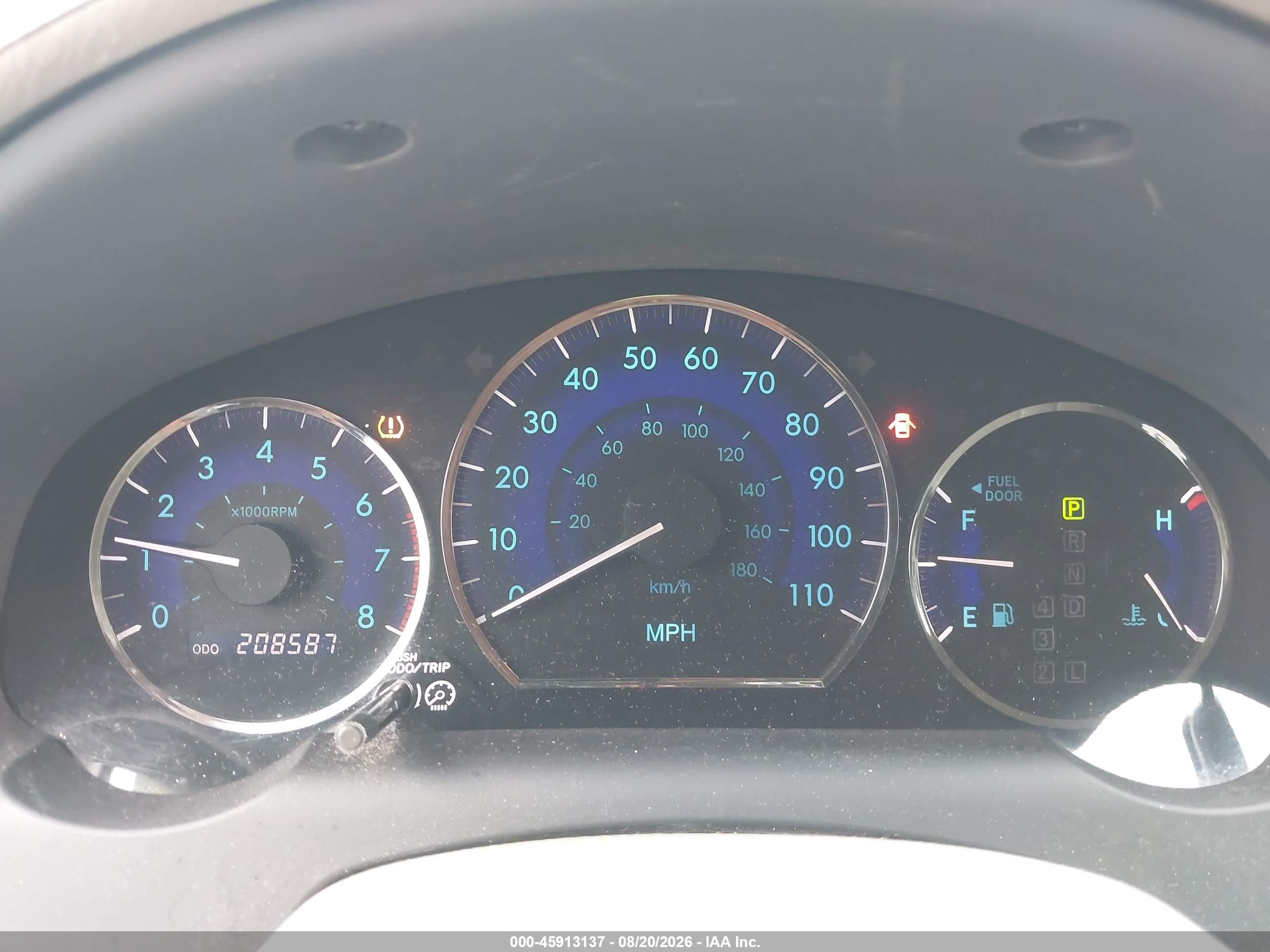 2010 Toyota Sienna Le Blue vin: 5TDKK4CCXAS325768