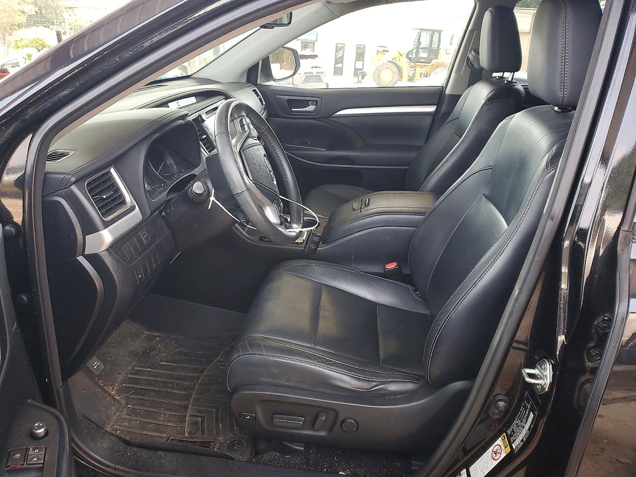 2015 Toyota Highlander Xle Black vin: 5TDKKRFH0FS065568
