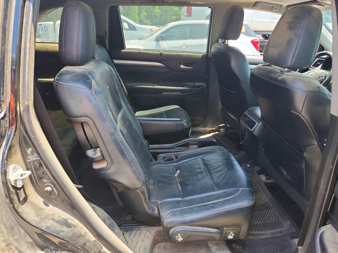 2015 Toyota Highlander Xle Black vin: 5TDKKRFH0FS089658