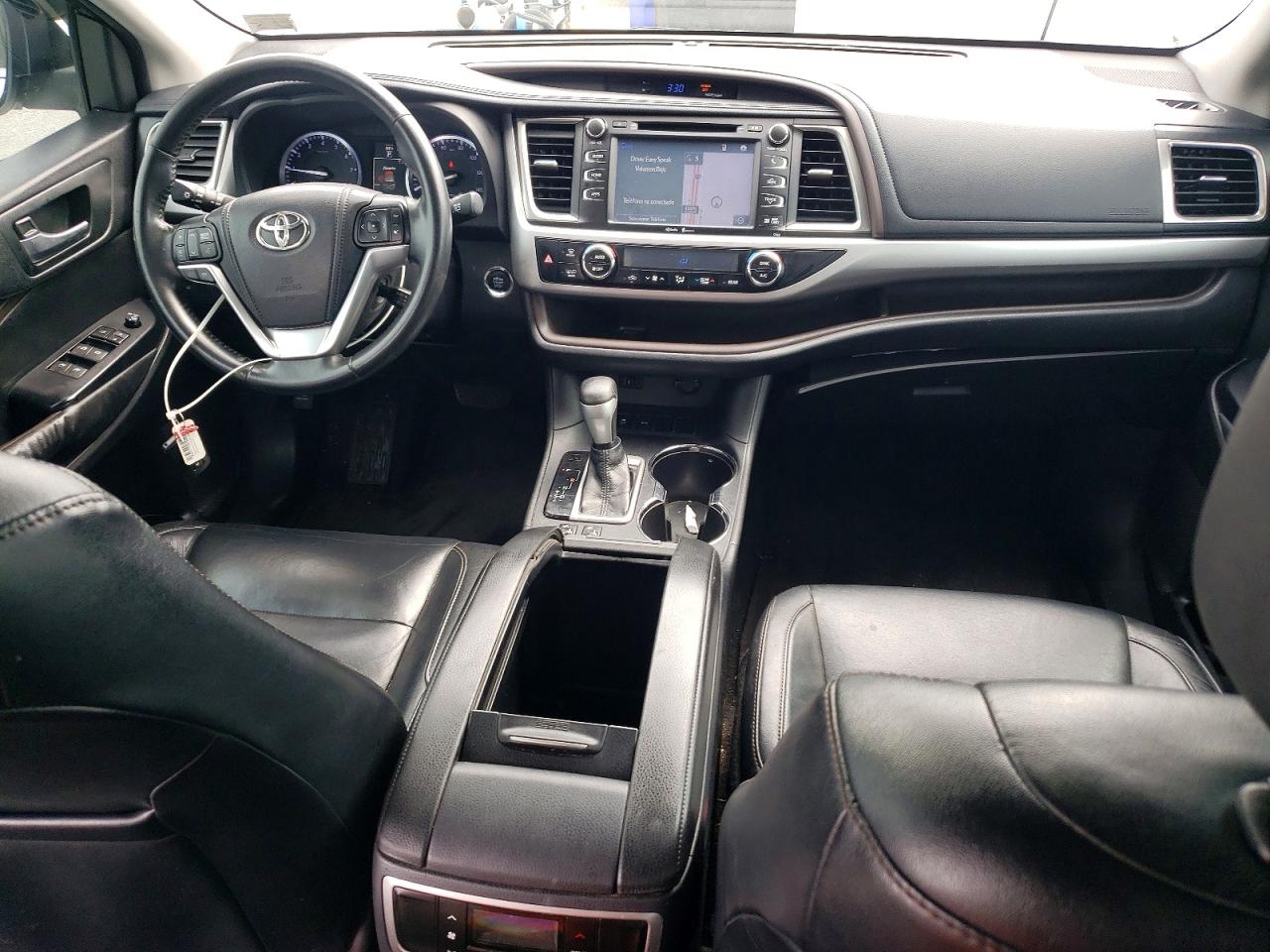 2014 Toyota Highlander Xle White vin: 5TDKKRFH1ES013039