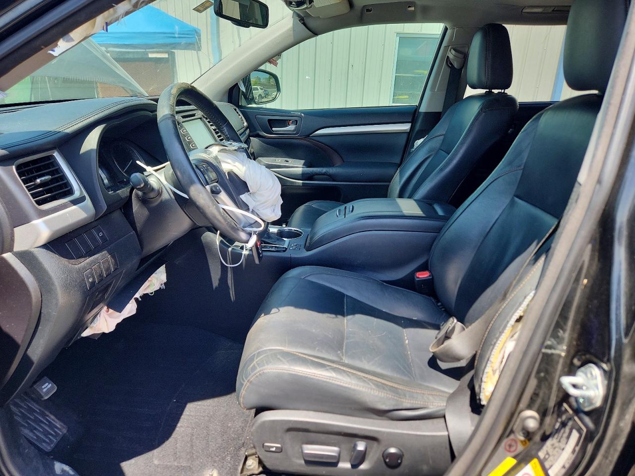 2014 Toyota Highlander Xle Black vin: 5TDKKRFH2ES033588