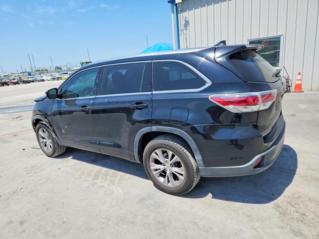 2014 Toyota Highlander Xle Black vin: 5TDKKRFH2ES033588