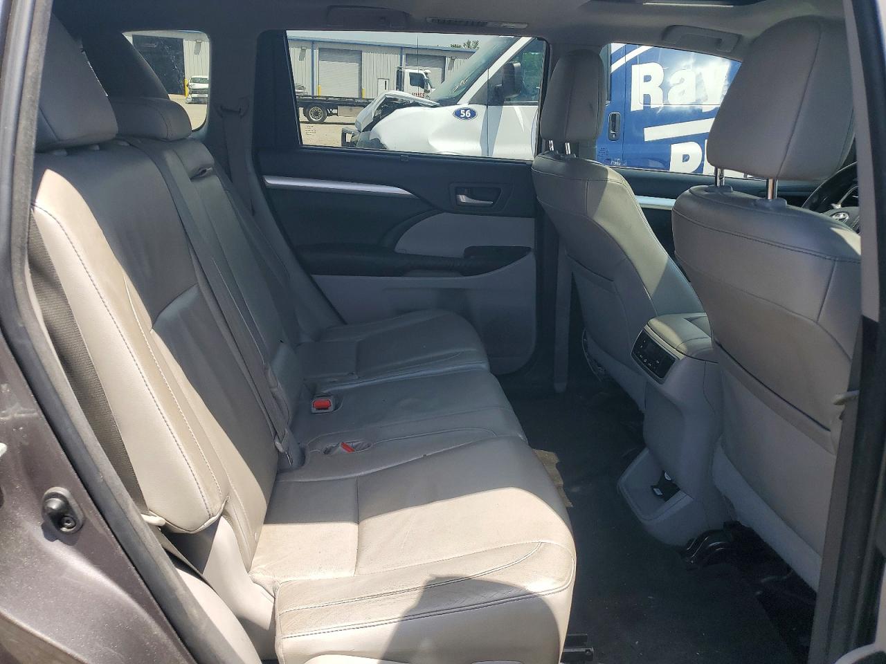 2015 Toyota Highlander Xle Charcoal vin: 5TDKKRFH2FS044107