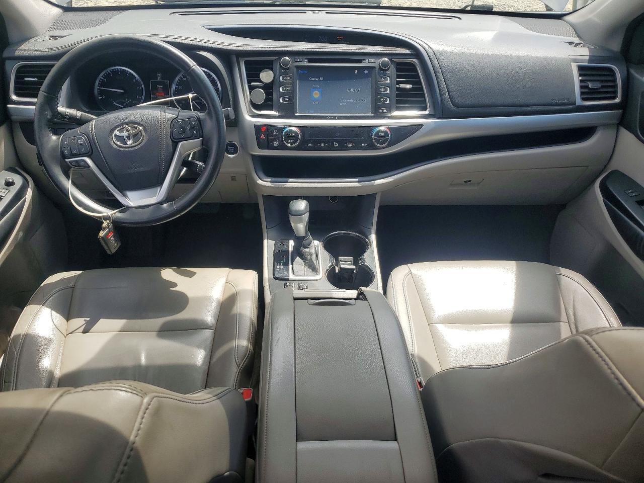 2015 Toyota Highlander Xle Charcoal vin: 5TDKKRFH2FS044107