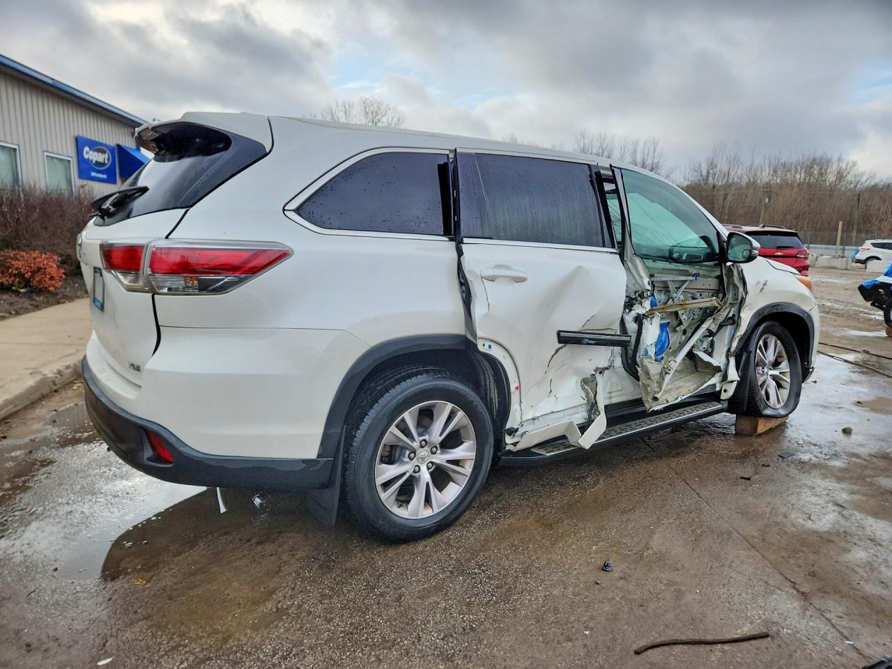 2015 Toyota Highlander Xle Бежевый vin: 5TDKKRFH2FS047251