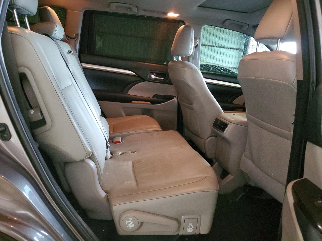 2015 Toyota Highlander Xle Gray vin: 5TDKKRFH2FS099673