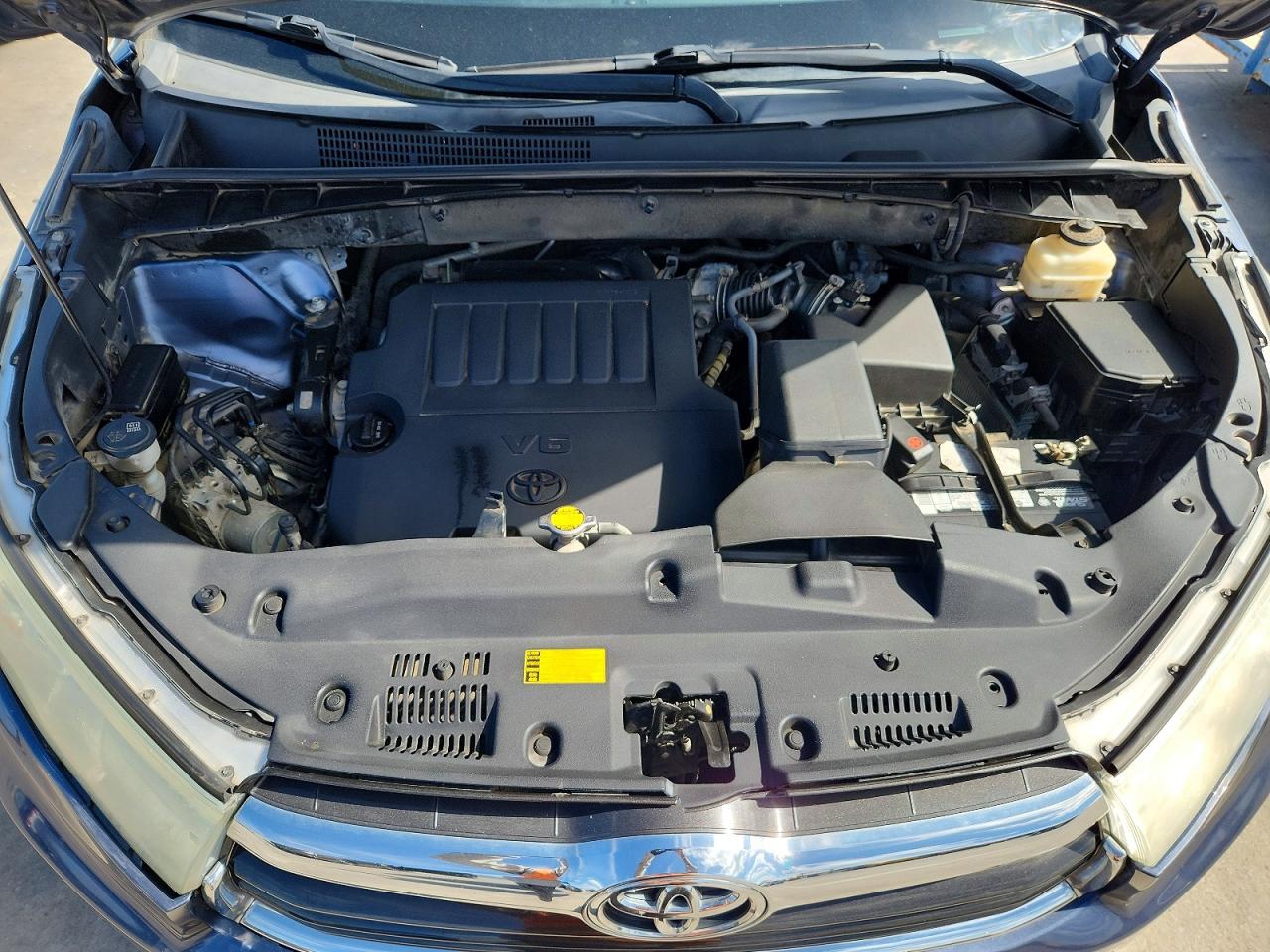 2014 Toyota Highlander Xle Blue vin: 5TDKKRFH3ES037715