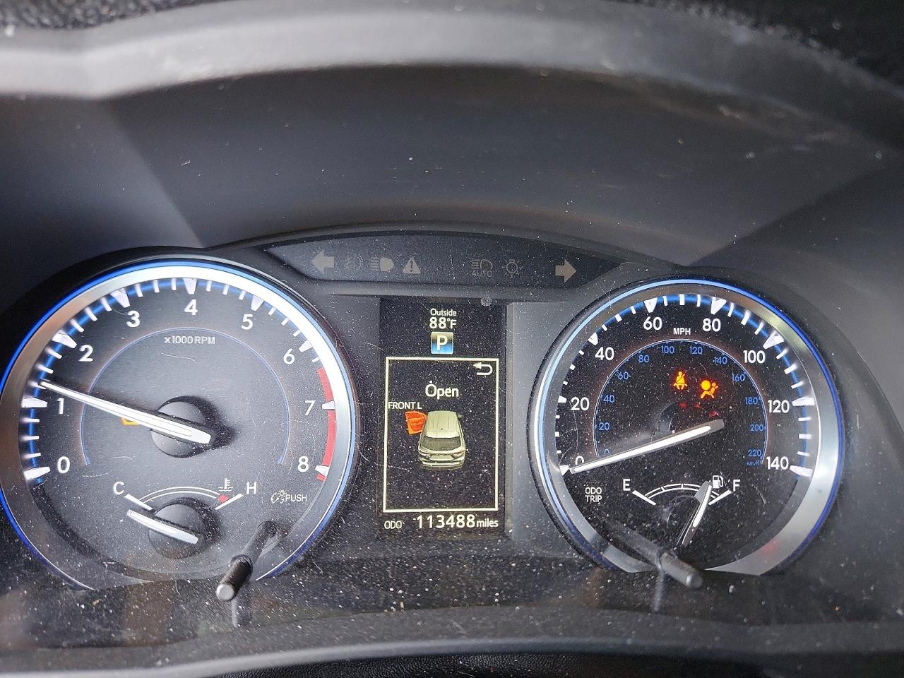2015 Toyota Highlander Xle Серебряный vin: 5TDKKRFH3FS093526