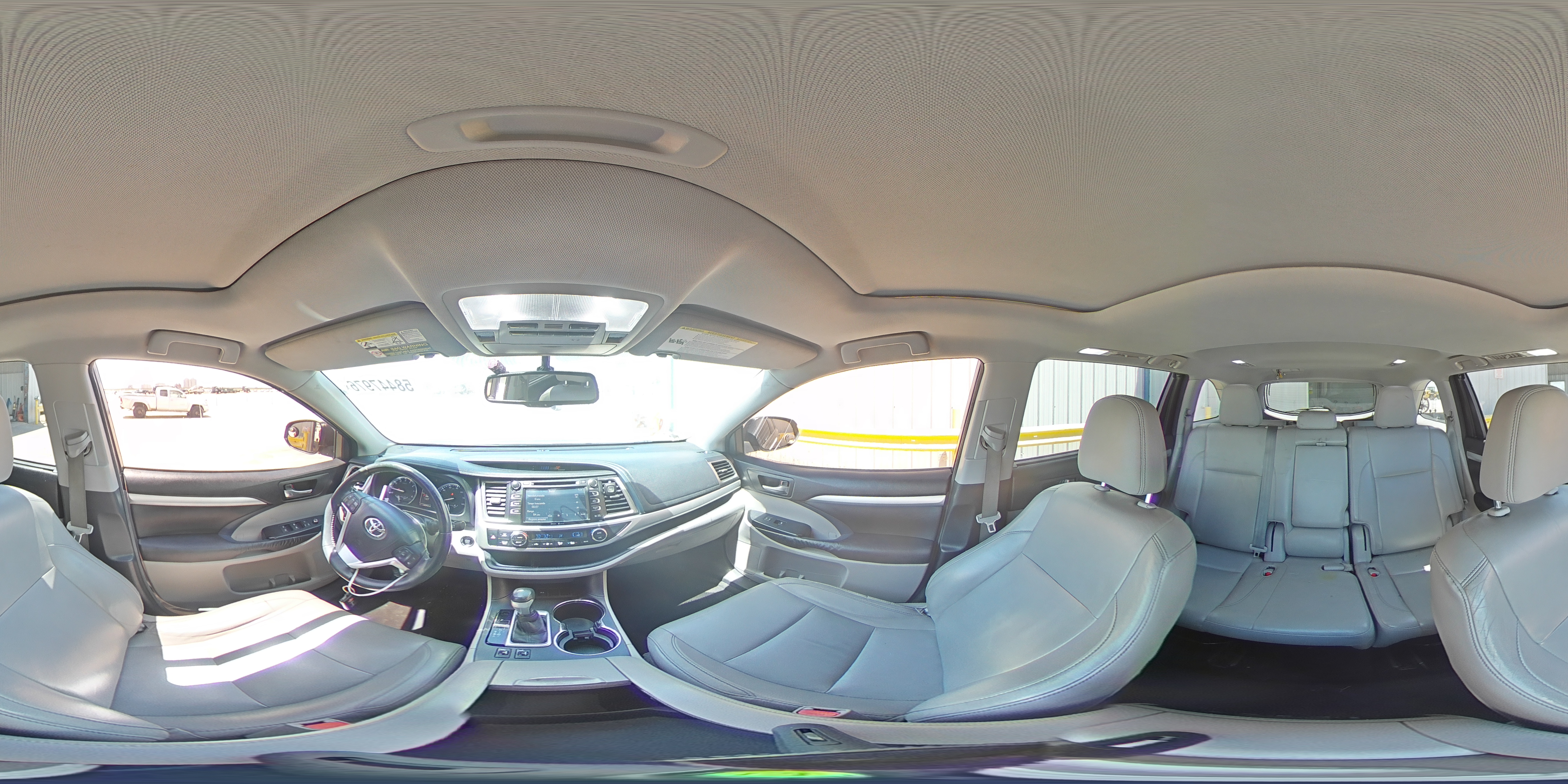 2015 Toyota Highlander Xle Gray vin: 5TDKKRFH4FS116859