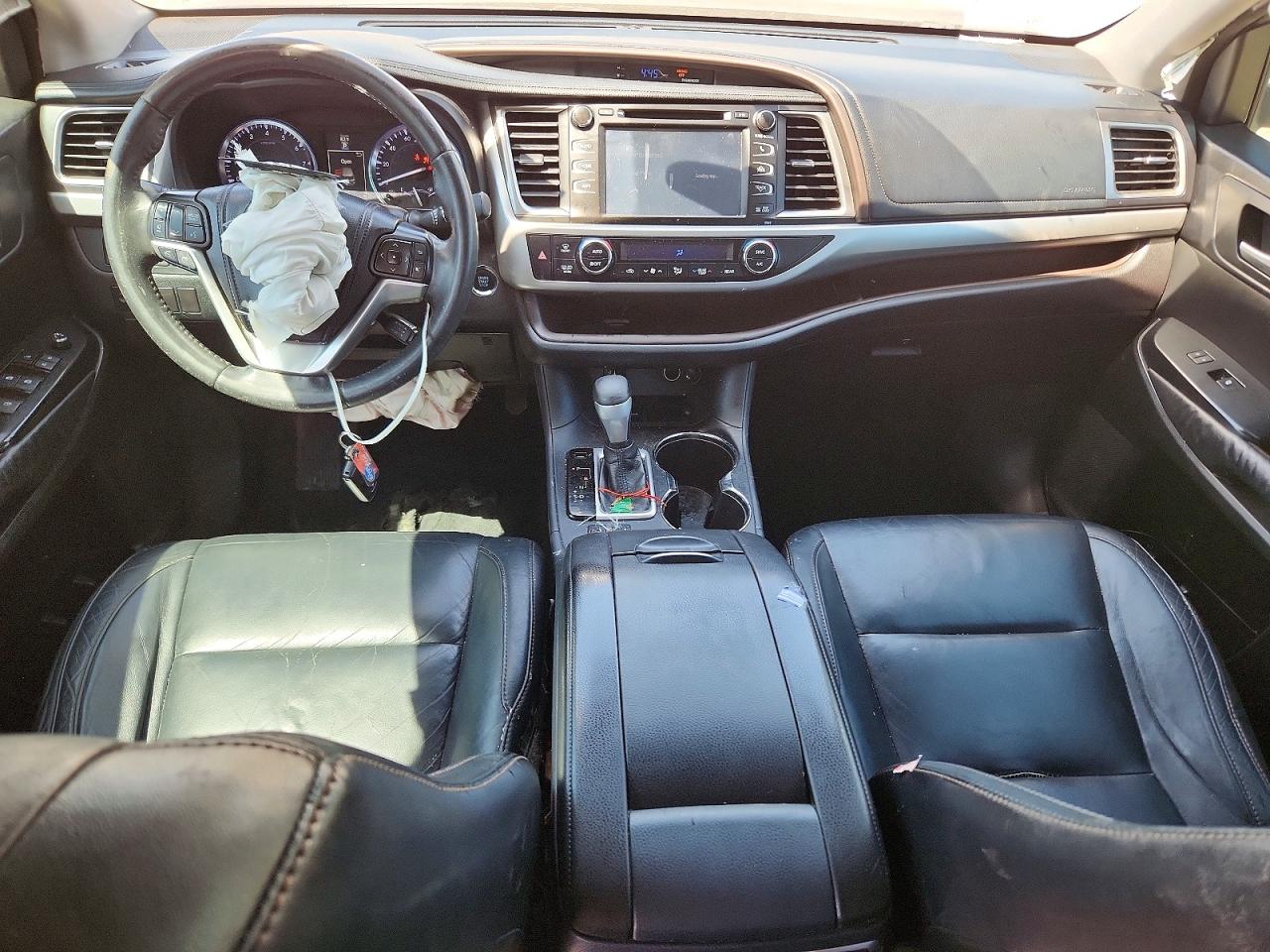 2014 Toyota Highlander Xle Black vin: 5TDKKRFH5ES031429
