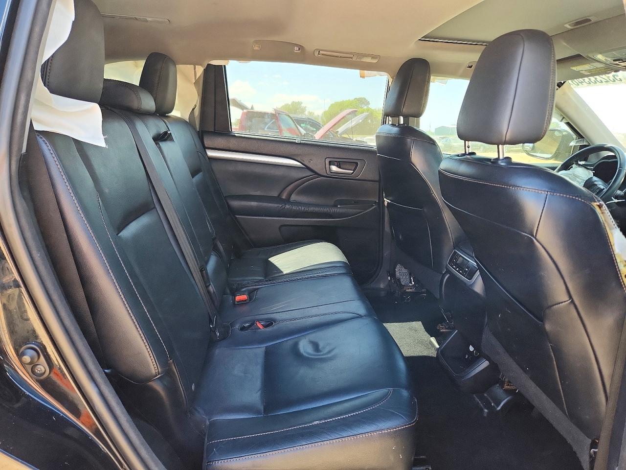 2014 Toyota Highlander Xle Black vin: 5TDKKRFH5ES031429