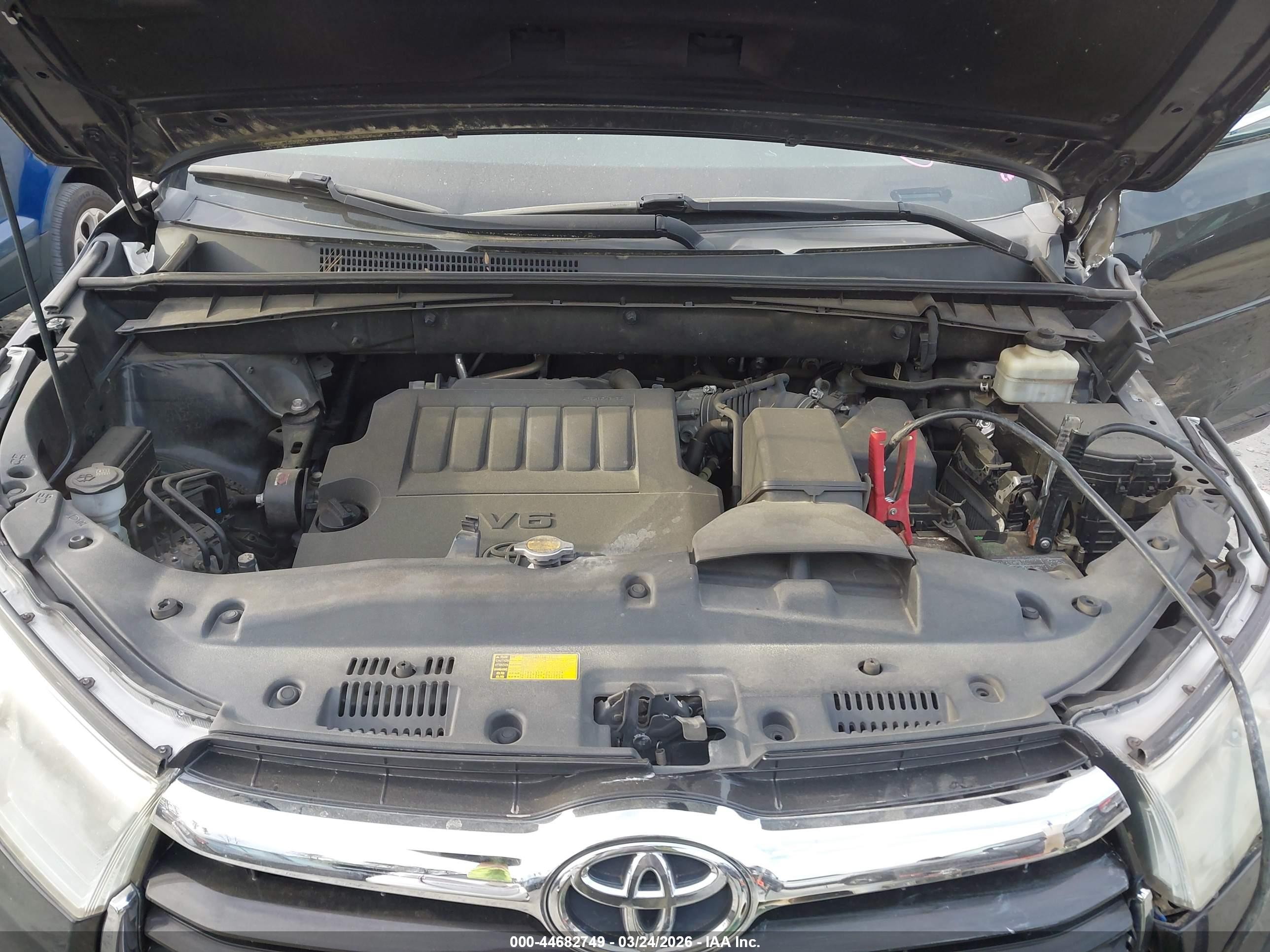 2015 Toyota Highlander Xle V6 Black vin: 5TDKKRFH5FS091194