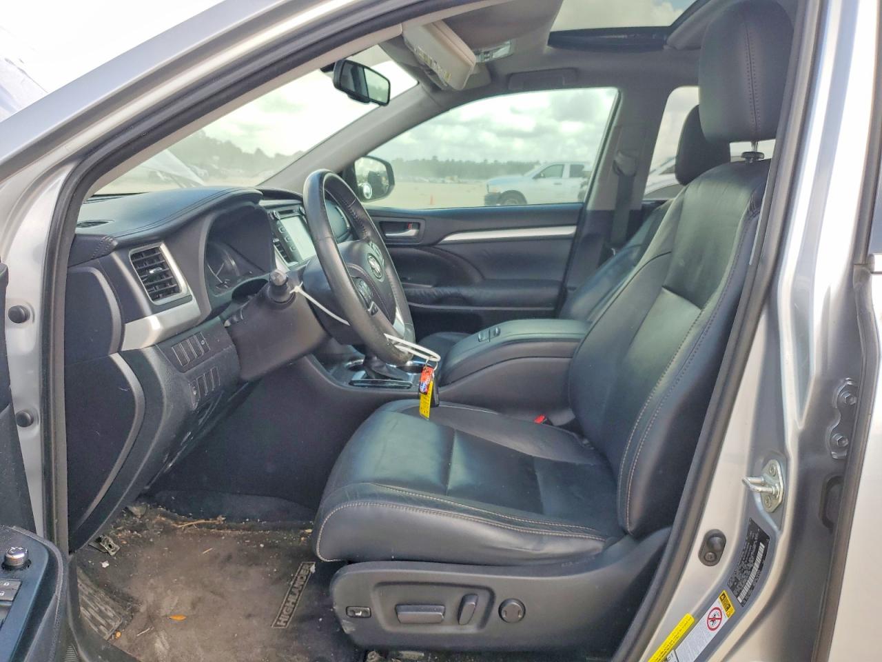 2014 Toyota Highlander Xle Gray vin: 5TDKKRFH6ES031908