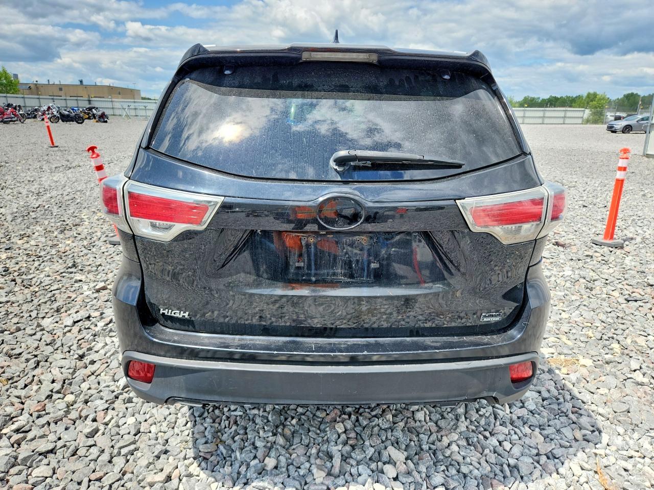 2015 Toyota Highlander Xle Black vin: 5TDKKRFH6FS090958