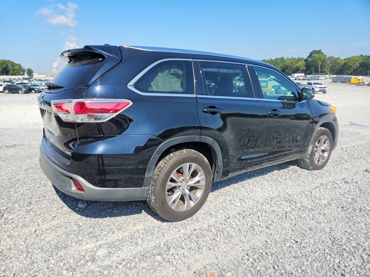 2014 Toyota Highlander Xle Black vin: 5TDKKRFH7ES009867