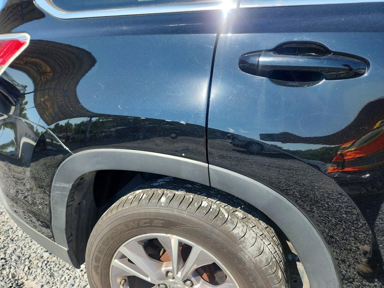 2014 Toyota Highlander Xle Black vin: 5TDKKRFH7ES009867