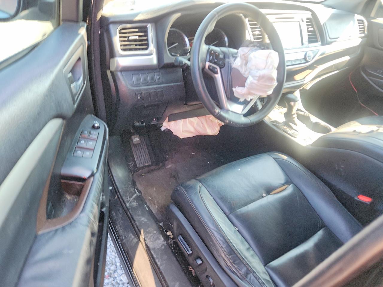 2014 Toyota Highlander Xle Black vin: 5TDKKRFH7ES009867