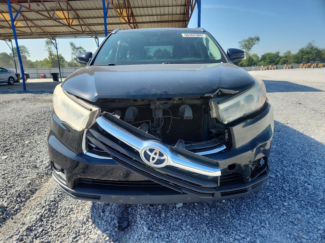 2014 Toyota Highlander Xle Black vin: 5TDKKRFH7ES009867