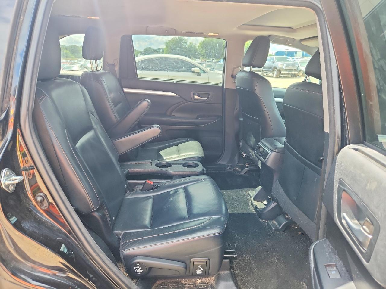2015 Toyota Highlander Xle Black vin: 5TDKKRFH7FS061498