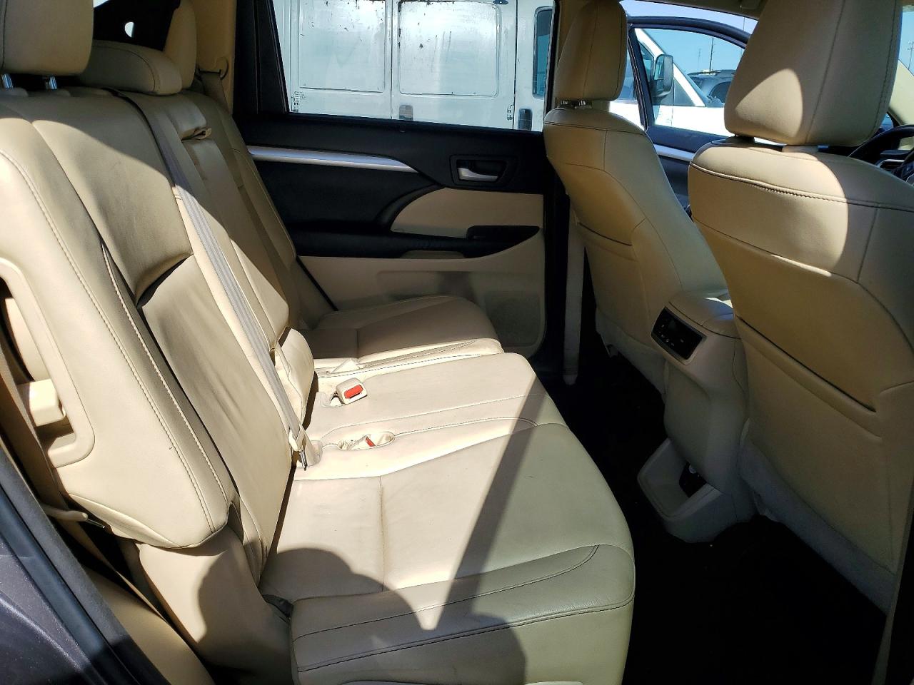 2014 Toyota Highlander Xle Серый vin: 5TDKKRFH9ES029599