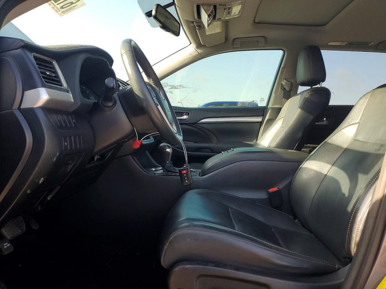 2015 Toyota Highlander Xle Gray vin: 5TDKKRFH9FS074625