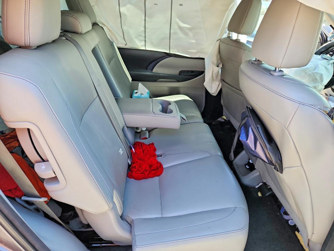 2015 Toyota Highlander Xle Charcoal vin: 5TDKKRFH9FS093241