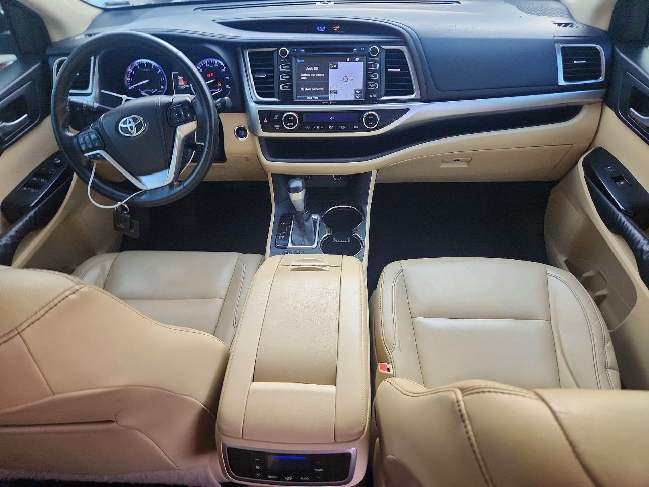 2014 Toyota Highlander Xle White vin: 5TDKKRFHXES007093
