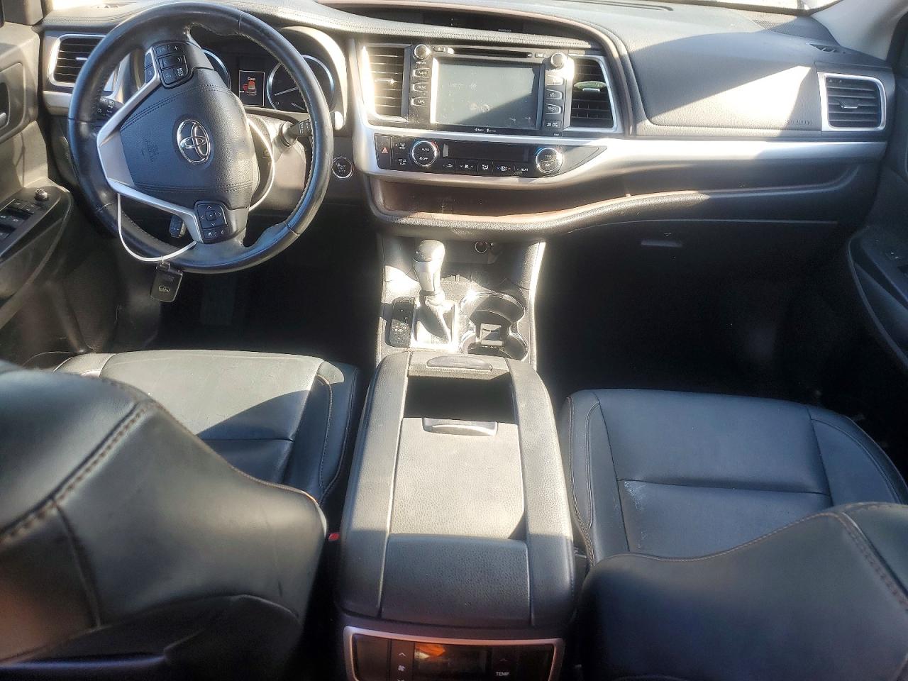2015 Toyota Highlander Xle Black vin: 5TDKKRFHXFS092695