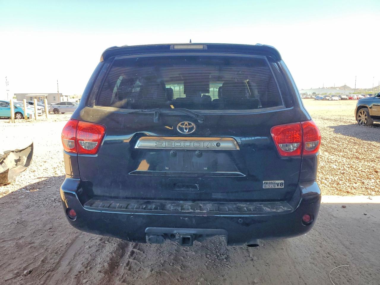 2015 Toyota Sequoia Limited Black vin: 5TDKY5G10FS057866