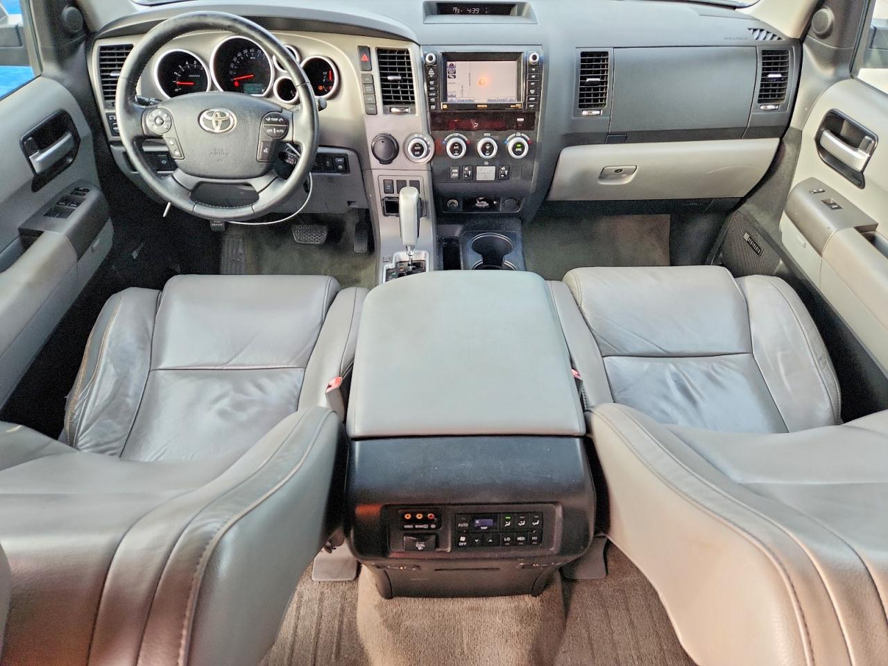 2010 Toyota Sequoia Limited Blue vin: 5TDKY5G11AS024058