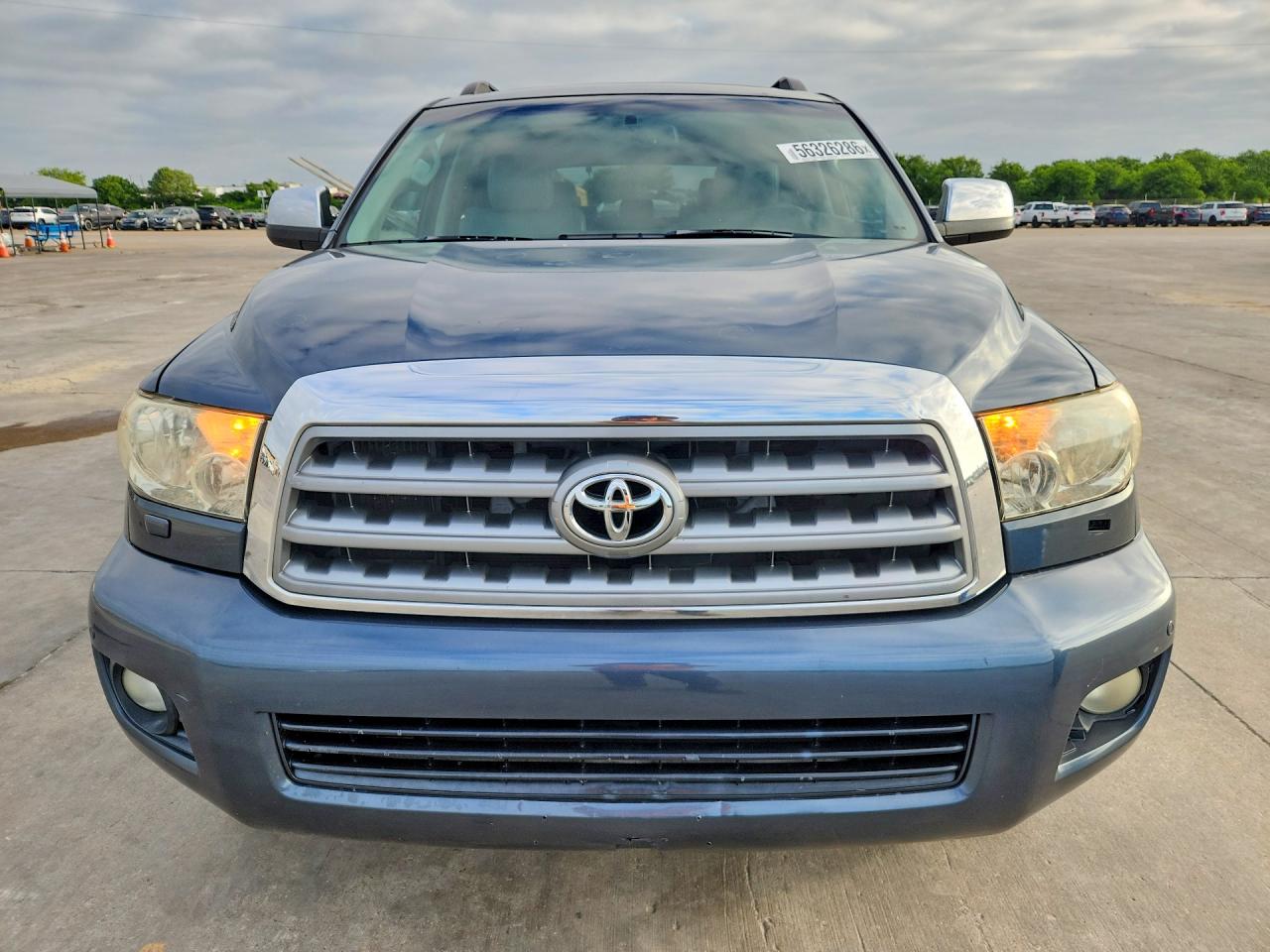 2010 Toyota Sequoia Limited Blue vin: 5TDKY5G11AS024058