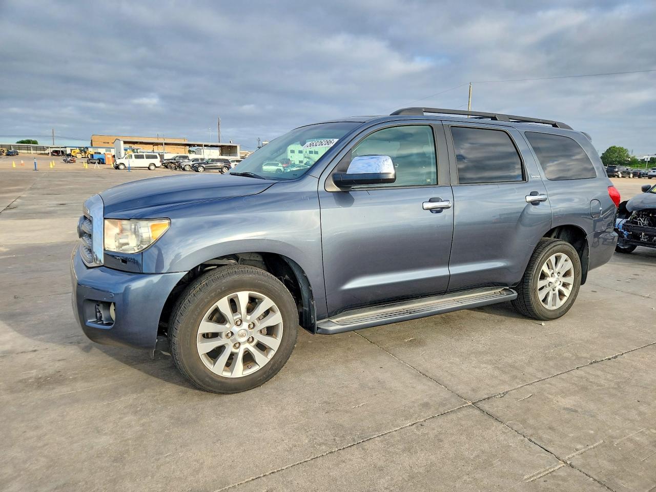 2010 Toyota Sequoia Limited Blue vin: 5TDKY5G11AS024058