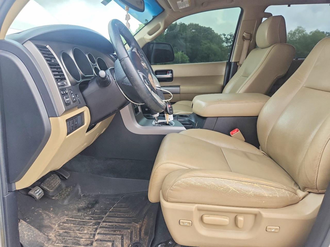2015 Toyota Sequoia Limited White vin: 5TDKY5G15FS058320