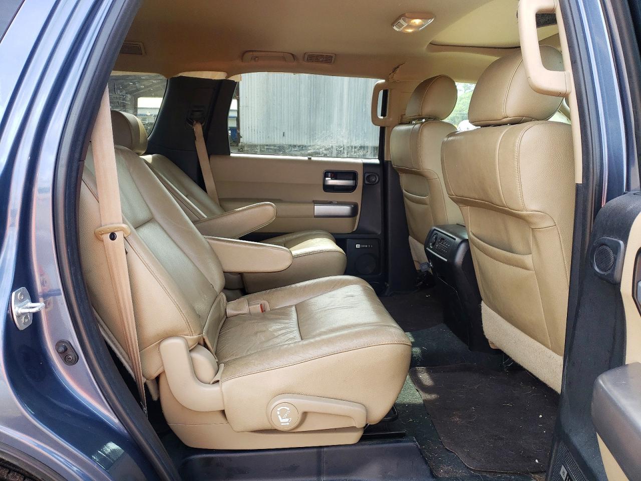 2020 Toyota Sequoia Limited Blue vin: 5TDKY5G19LS075133