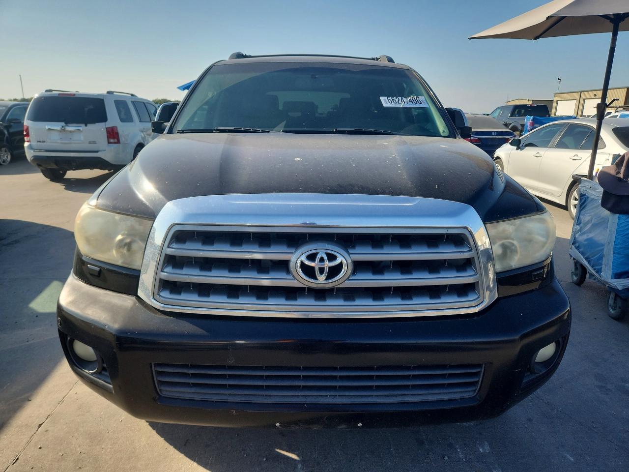 2011 Toyota Sequoia Limited Черный vin: 5TDKY5G1XBS031124