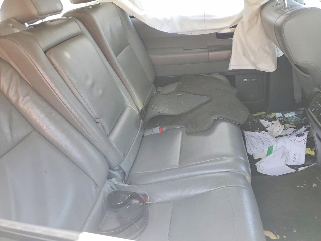 2013 Toyota Sequoia Limited White vin: 5TDKY5G1XDS047536