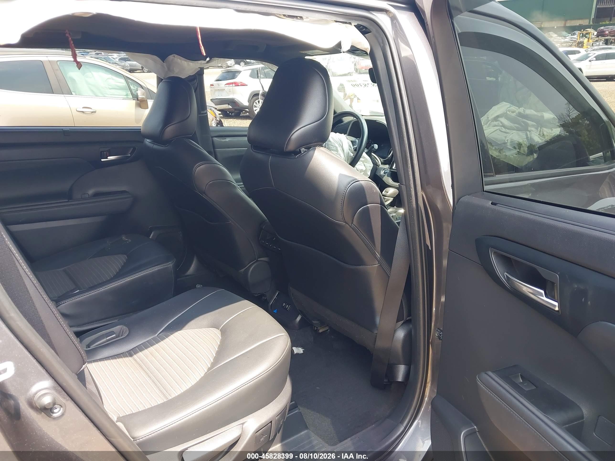 2021 Toyota Highlander Xse Gray vin: 5TDLZRBH1MS154794