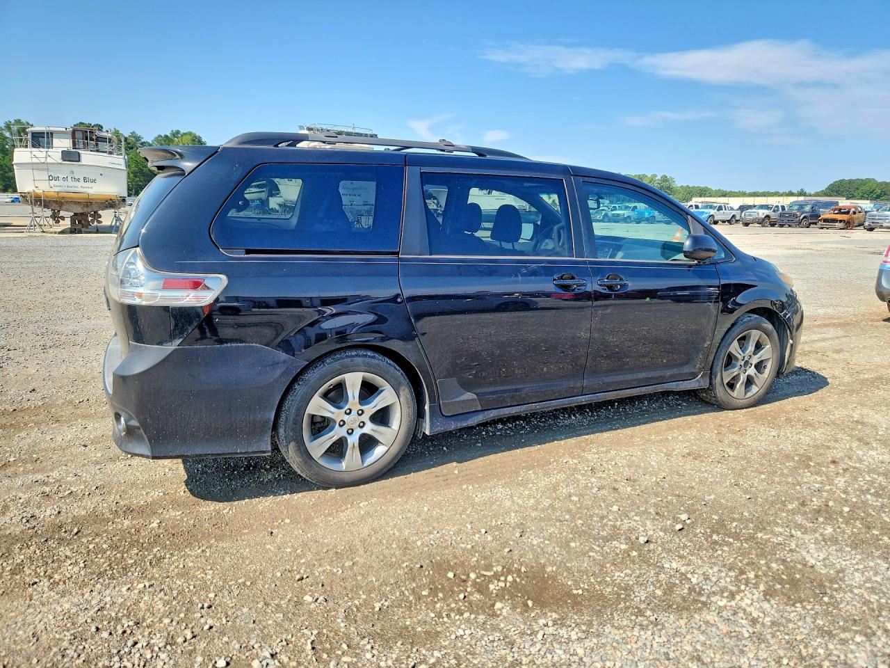 2012 Toyota Sienna Sport Black vin: 5TDXK3DC0CS239841