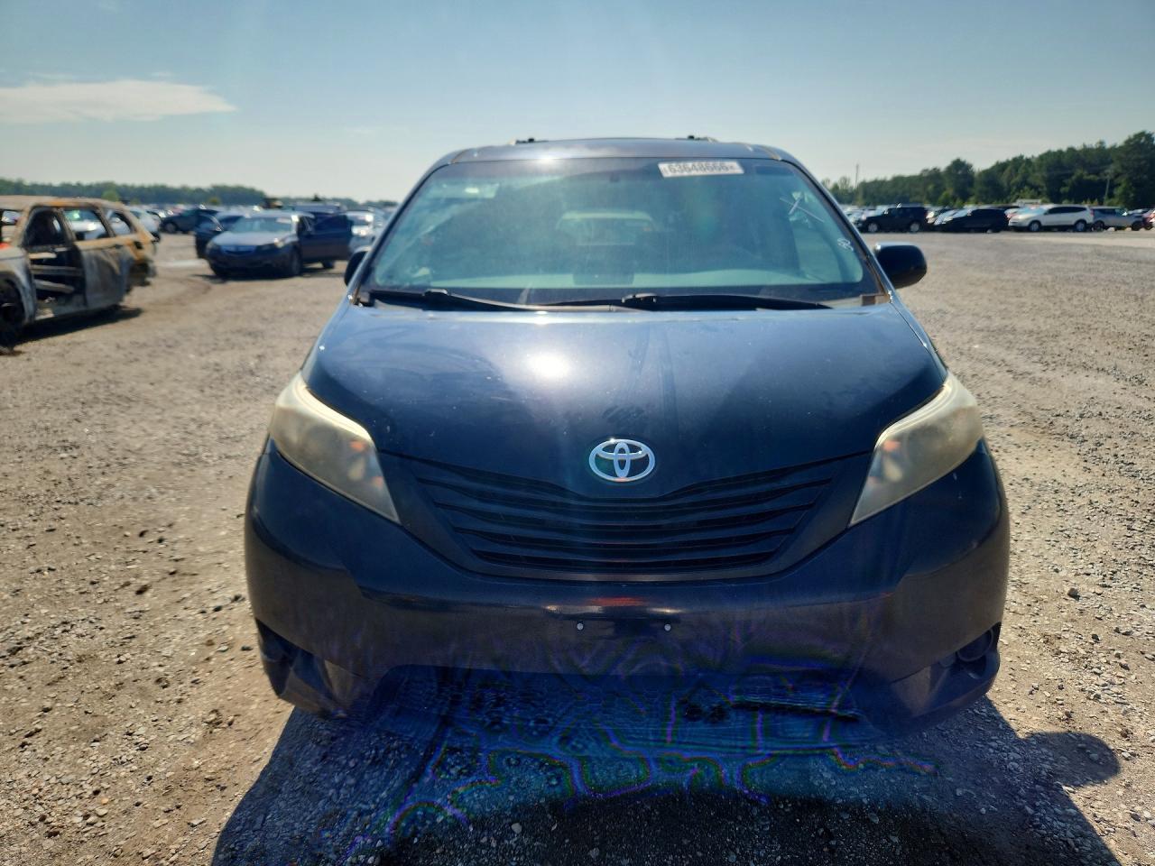 2012 Toyota Sienna Sport Black vin: 5TDXK3DC0CS239841